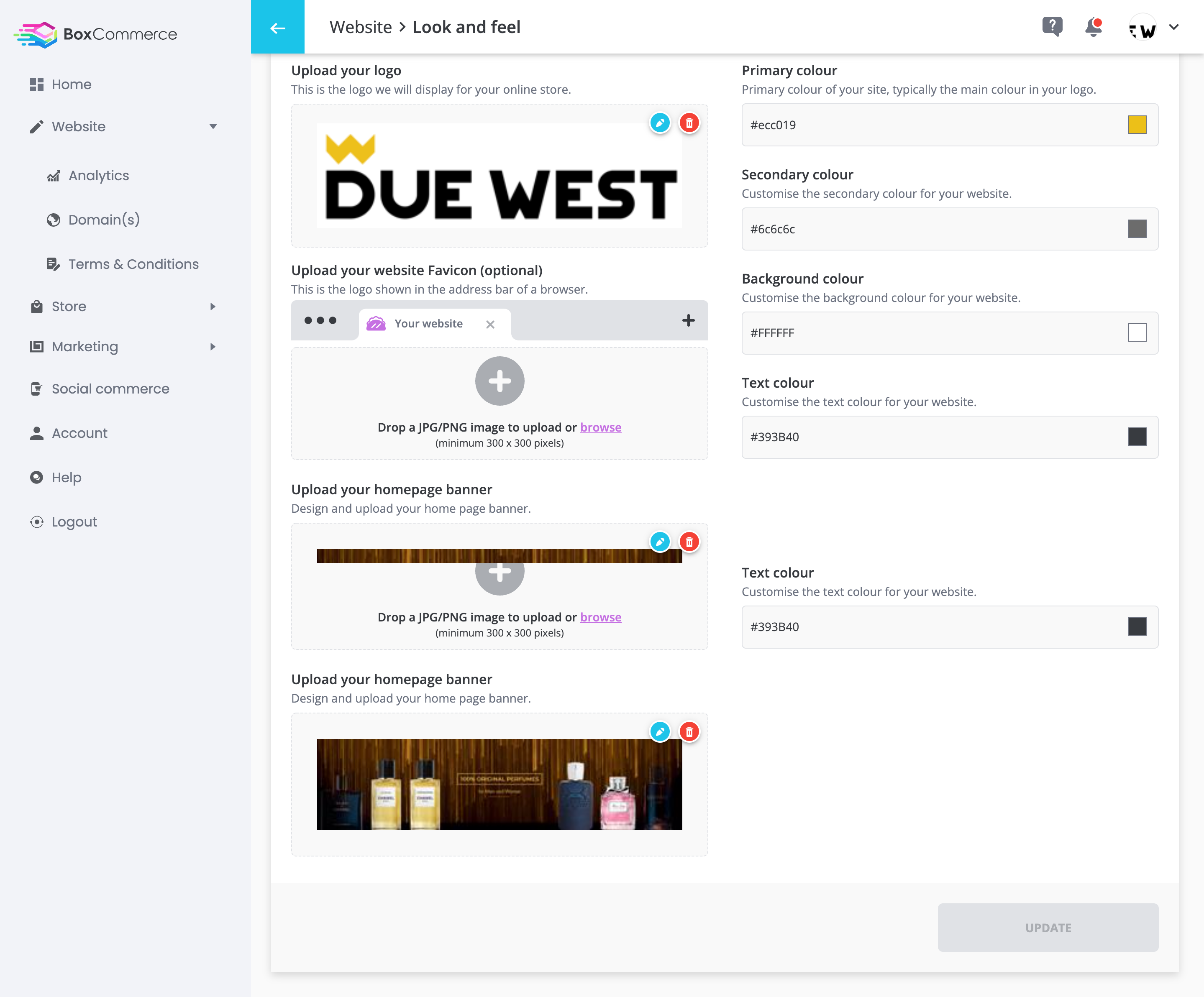 Building your online store using the quick store template (stepbystepguide)